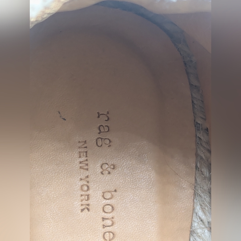 Rag & Bone Retro Runner Espadrille Sneaker  Size 40 - Picture 6 of 11